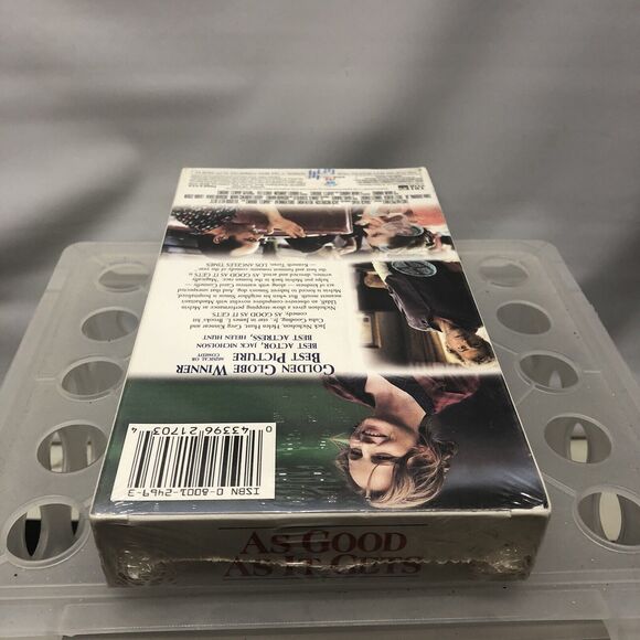 As Good as It Gets (VHS, 1998, Closed Caption) Watermark Sealed - Picture 5 of 8